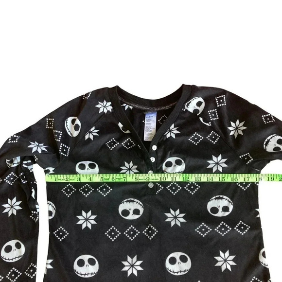 Disney Tim Burton's The Nightmare Before Christmas Fleece Pajamas, Size Small - Picture 7 of 16